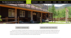 Desktop Screenshot of oldcorral.com